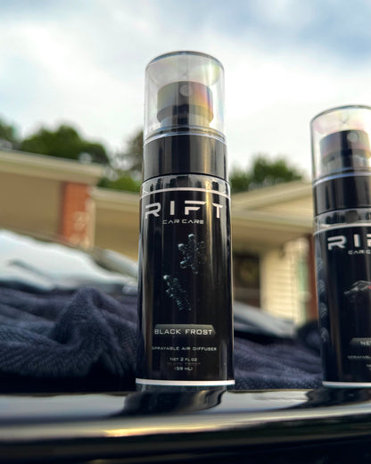 RIFT Car Care™ Black Frost Sprayable Air Freshener